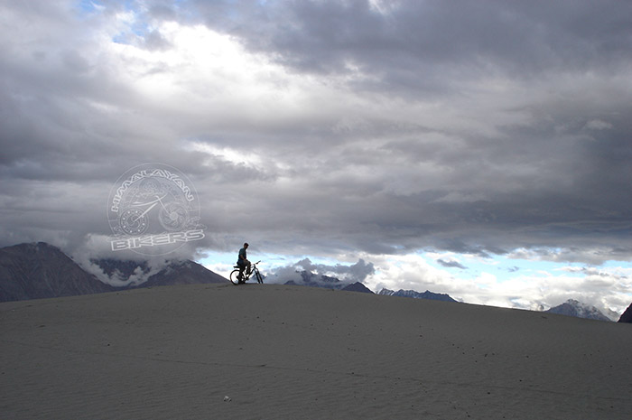 Nubra valley Himalayan Bikers